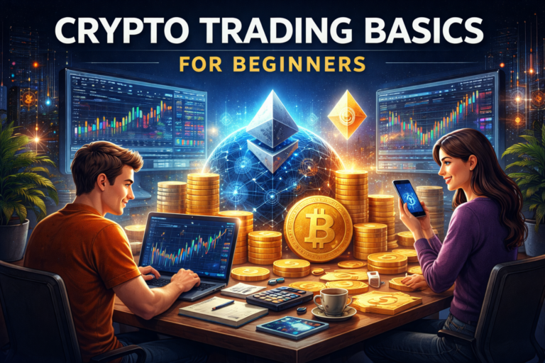 Crypto trading basics explained for beginners