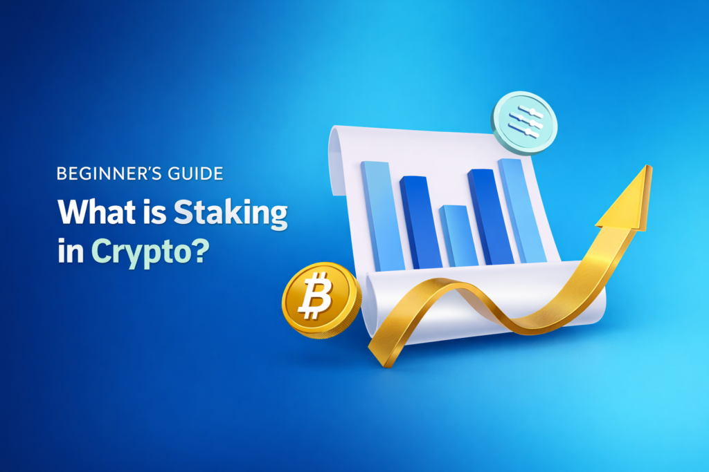 Staking Explained for beginners in crypto