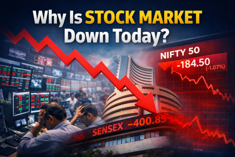 Why is stock market down today explained