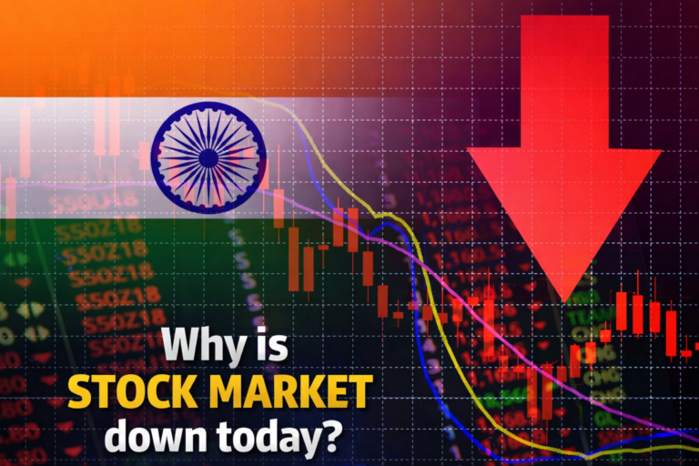 Why is stock market down today