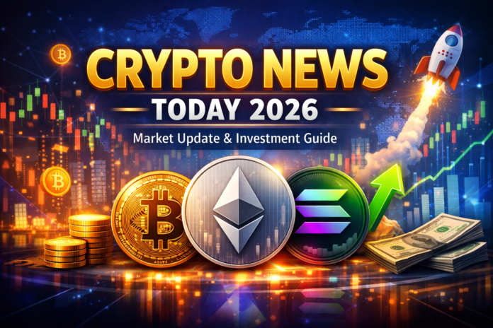 Crypto News Today 2026 Market Update Bitcoin Ethereum